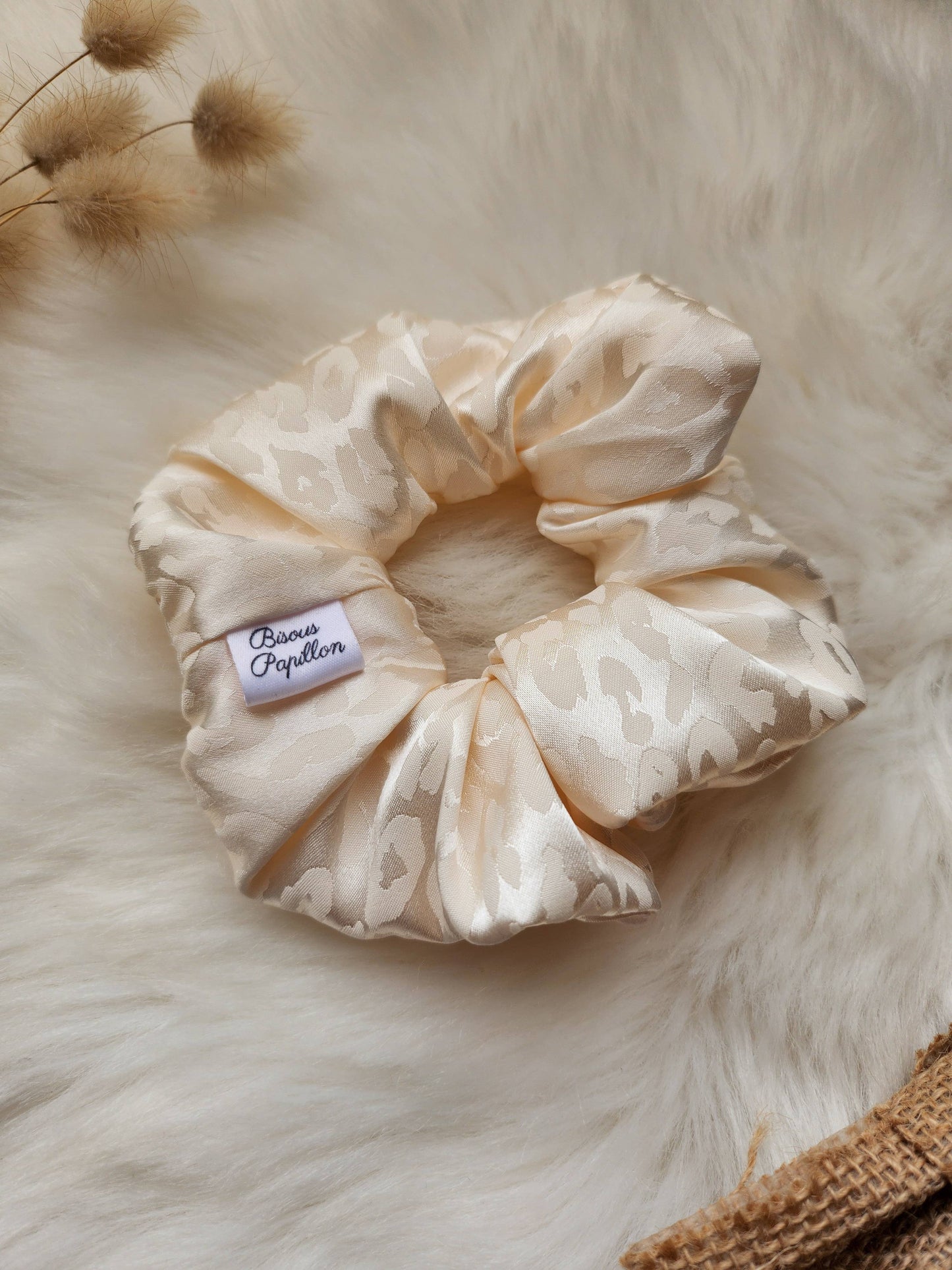Chouchous en satin Léopard - Bisous Papillon