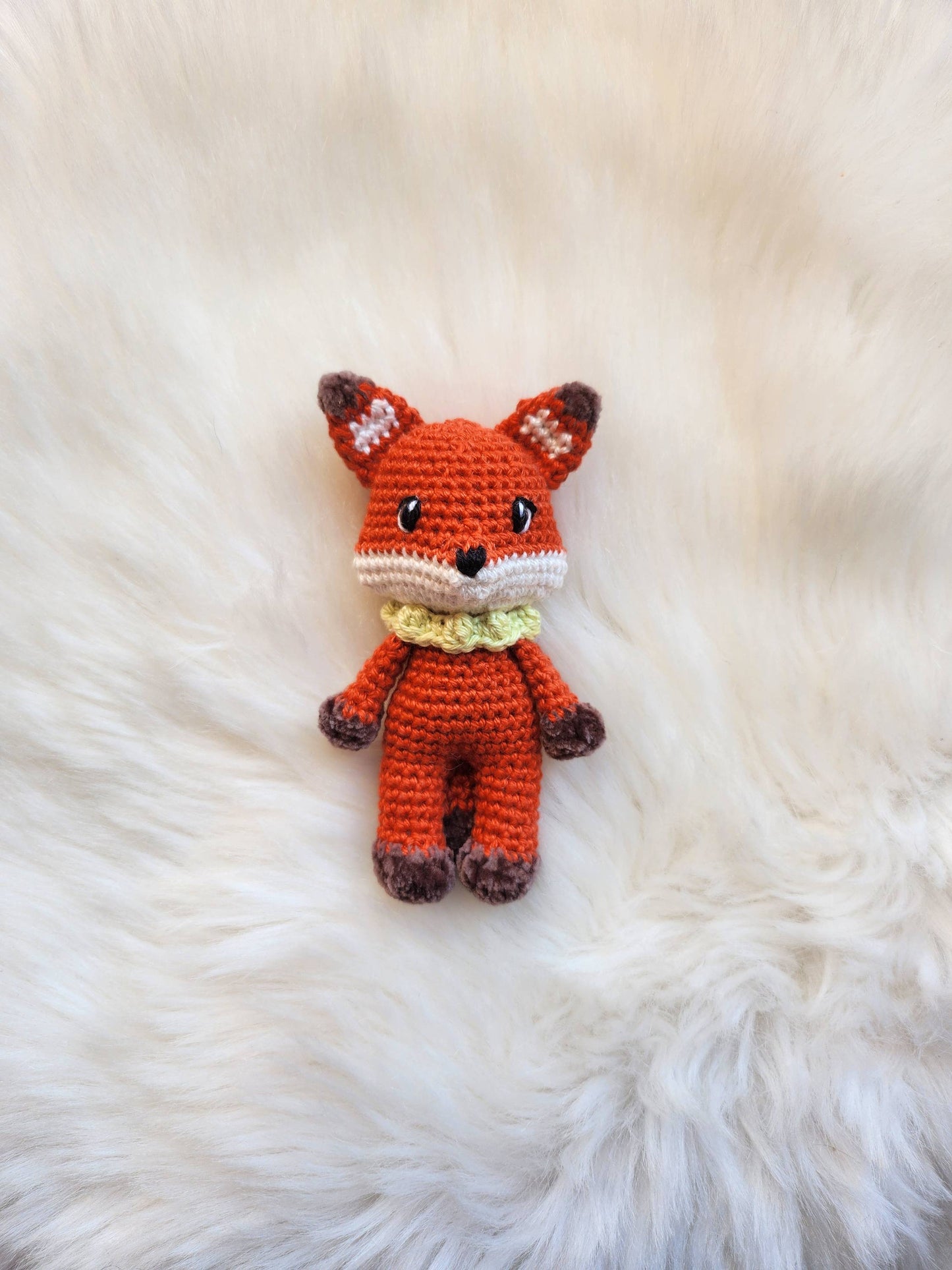 Patron Crochet de Romy le Petit Renard - Bisous Papillon
