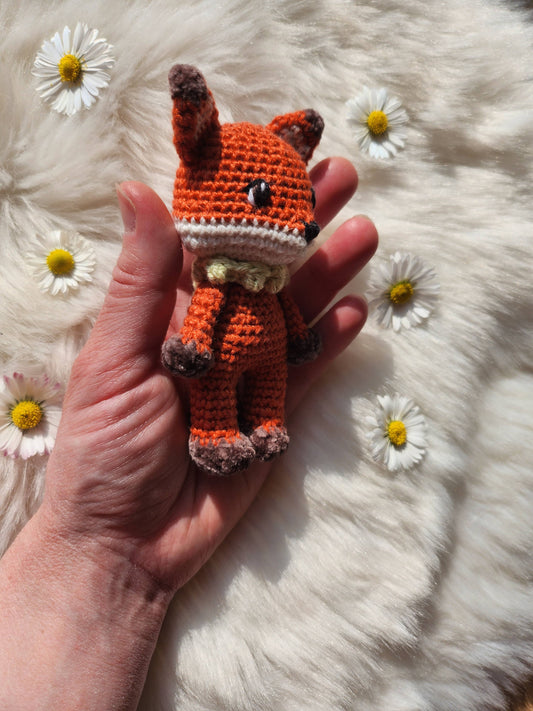 Patron Crochet de Romy le Petit Renard - Bisous Papillon