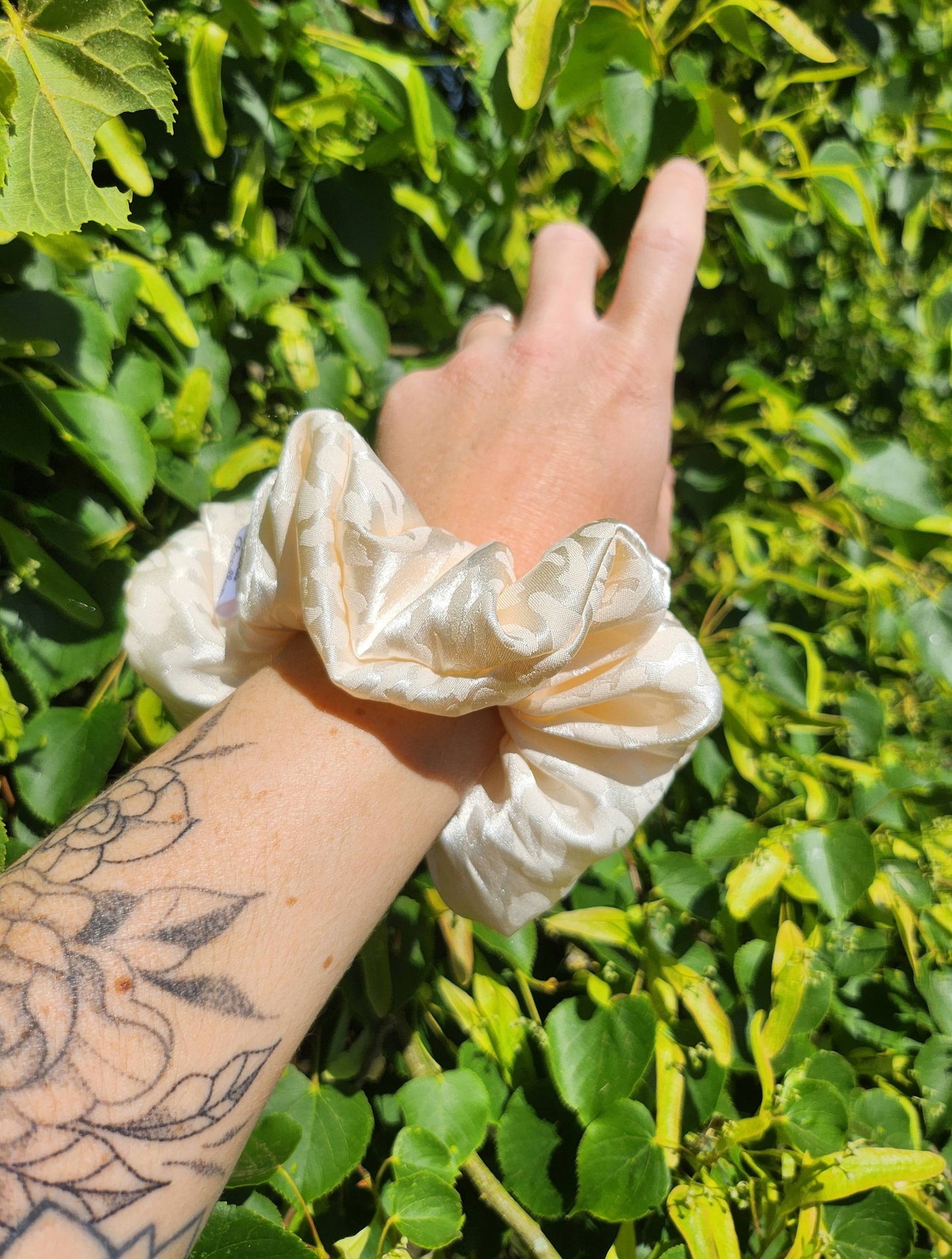 Chouchous en Satin Motifs Léopard