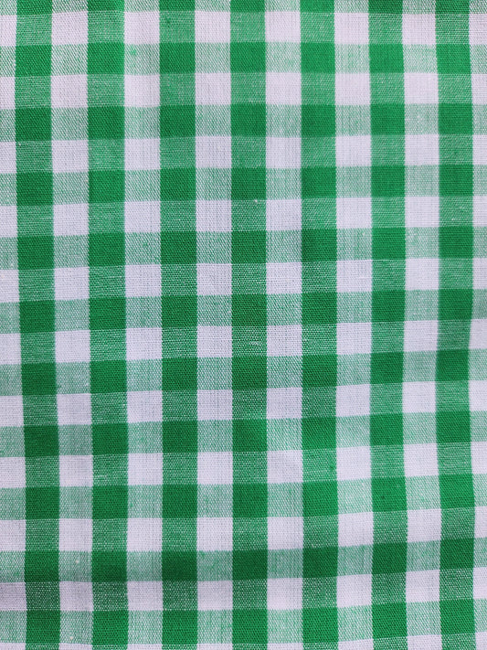 Chouchou Vichy vert Bisous Papillon