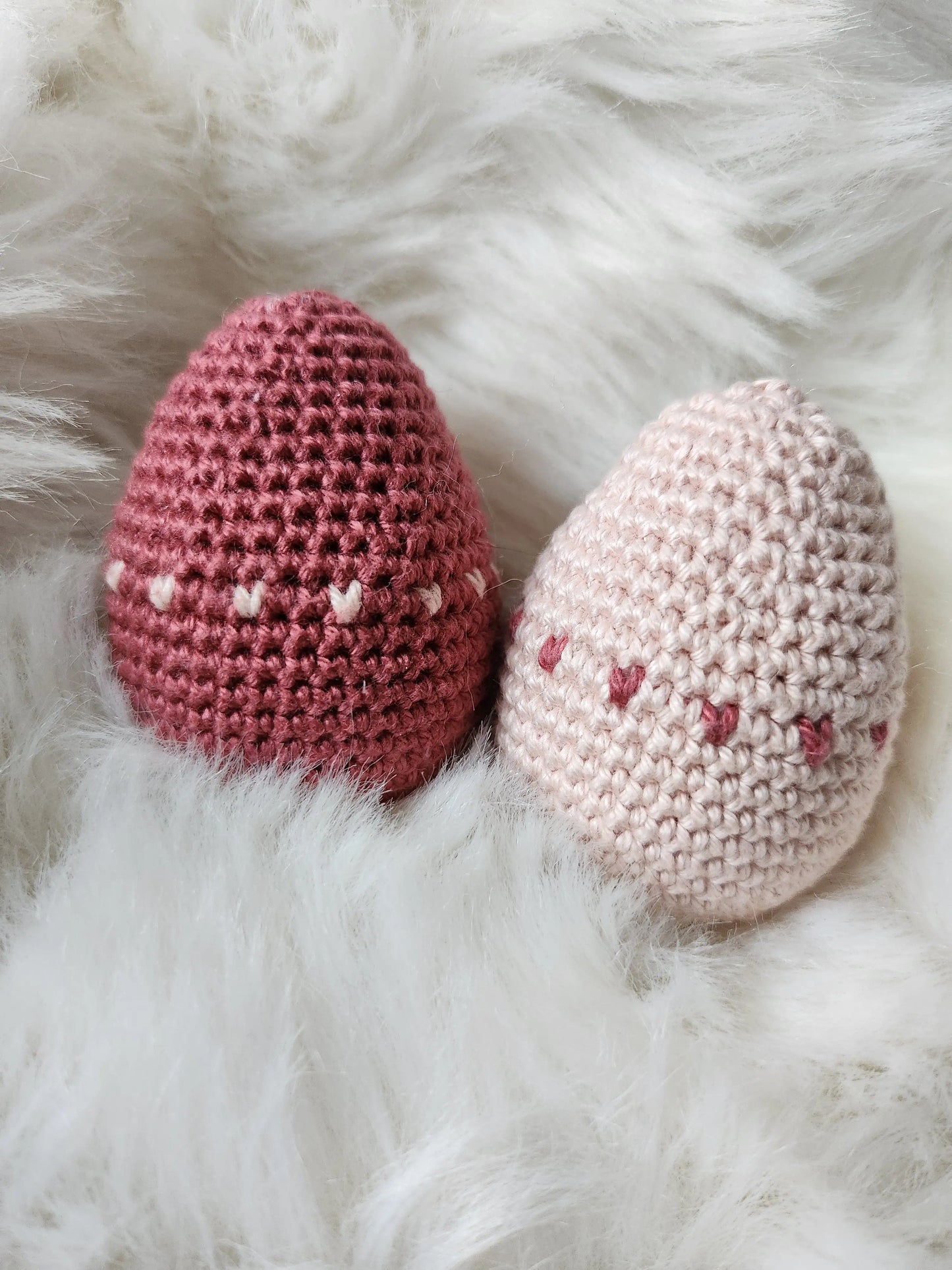 Patron au crochet Petit Œuf de Pâques Bisous Papillon