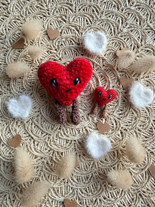 ❤️ Patron Crochet Petit Cœur – Modèle PDF Gratuit Petit Cœur Bisous Papillon