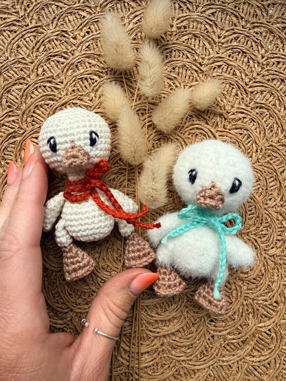 🪿✨ Patron crochet – Petite oie "Yuki" ✨🧶 Bisous Papillon
