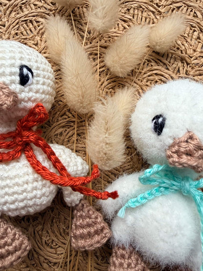 🪿✨ Patron crochet – Petite oie "Yuki" ✨🧶 Bisous Papillon
