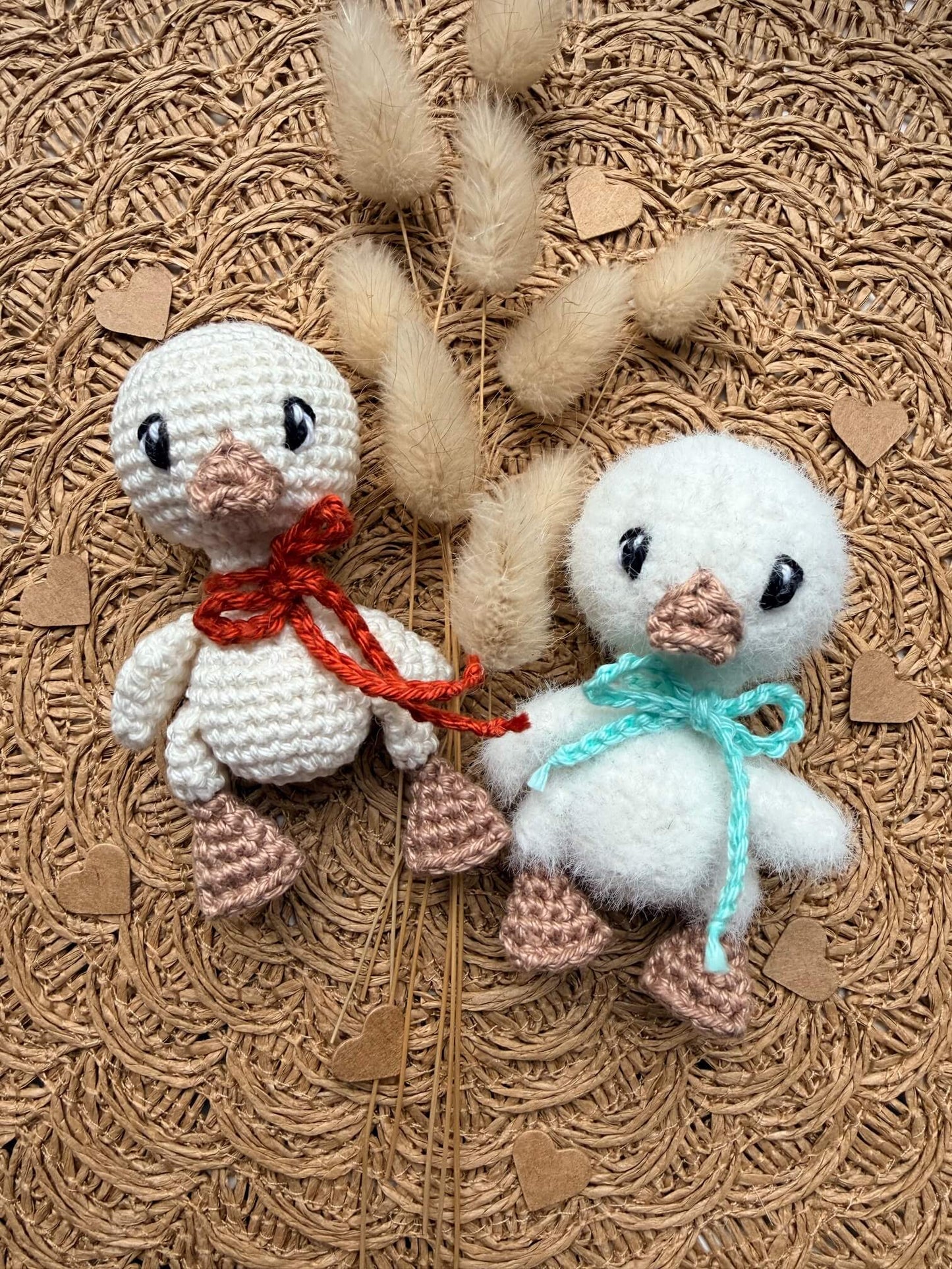 🪿✨ Patron crochet – Petite oie "Yuki" ✨🧶 Bisous Papillon