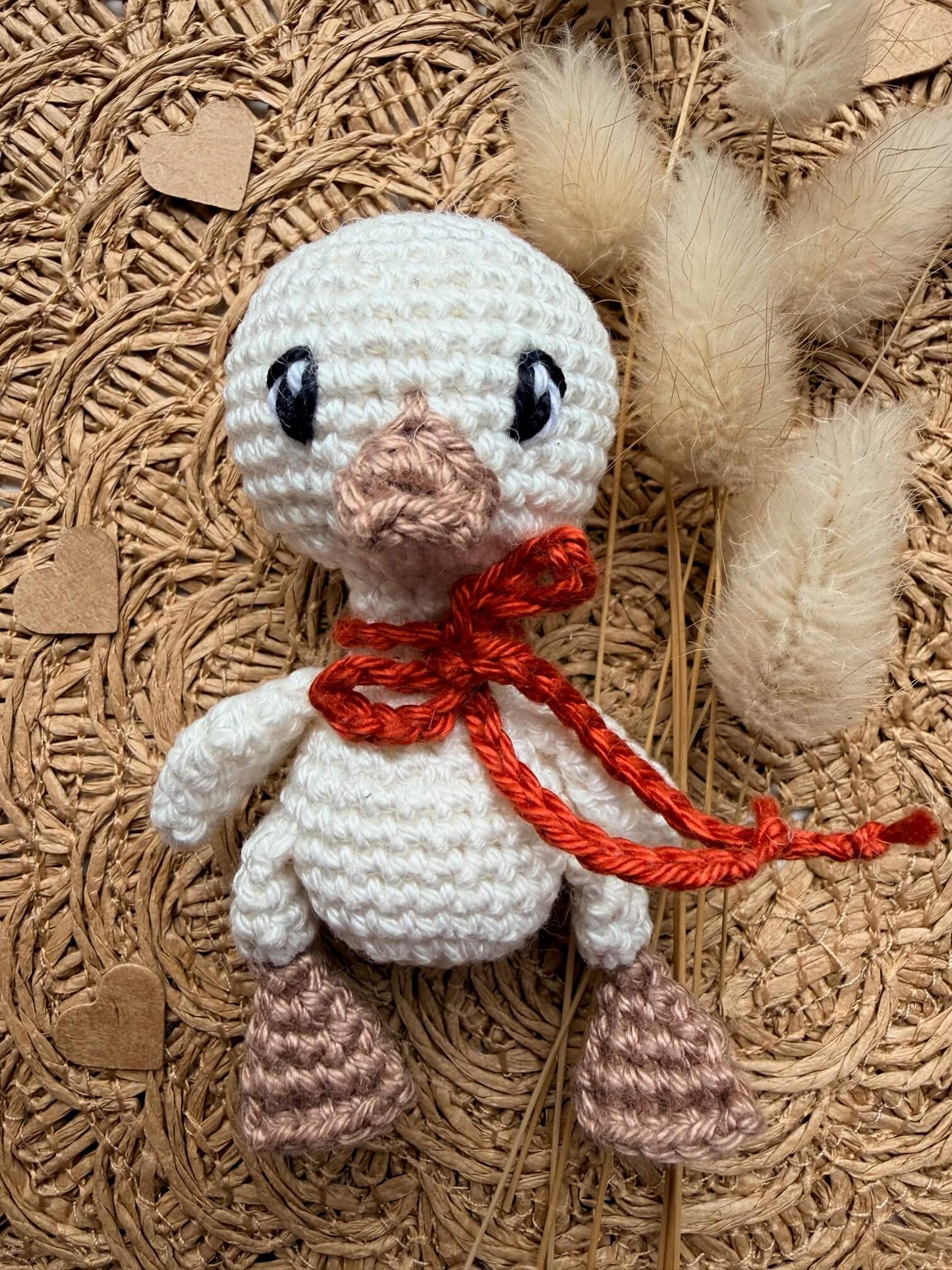 🪿✨ Patron crochet – Petite oie "Yuki" ✨🧶 Bisous Papillon