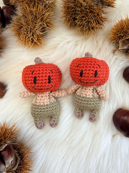 Patron crochet Baby Citrouille Bisous Papillon